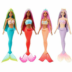 Barbie Poupée Mermaid Poupée mannequin - Accessoires inclus - Modèles assortis