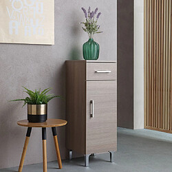 Kiamami valentina armoire salle de bains Rimini - Chêne