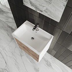 Kiamami Valentina Meuble de salle de bain - Chêne doré