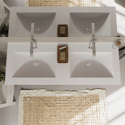 Kiamami valentina Ensemble meuble salle de bain - Gris