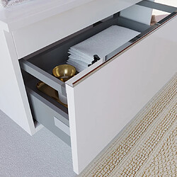 Avis Kiamami valentina Meuble salle de bain - Blanc mat