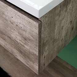 Avis Kiamami valentina Meuble haut salle de bain - Gris clair