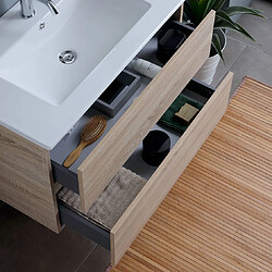 Avis Kiamami valentina Meuble salle de bain - Chêne