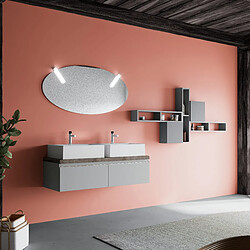 Kiamami valentina ensemble salle de bain Lagos - Gris