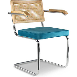 Chaise Martha Turquoise - Iconik Interior