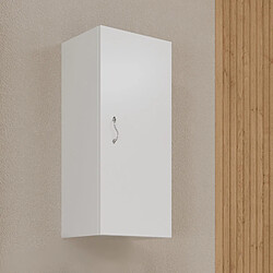 Kiamami valentina meuble salle de bain mural - Blanc