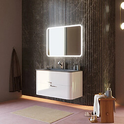 Kiamami valentina meuble salle de bain - Noir mat