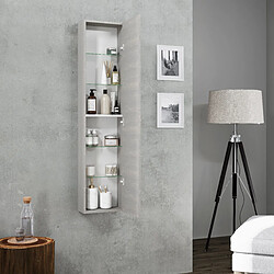 Acheter Kiamami valentina armoire pharmacie salle de bain - Chêne