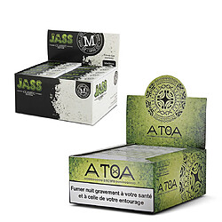 Pack Feuilles SLIM ATOA Brown