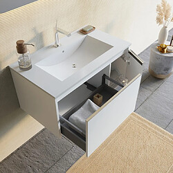 Avis Kiamami valentina armoire pharmacie - Blanc mat