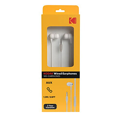 KODAK 165+ Écouteurs - Blanc