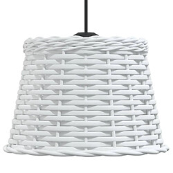 Acheter vidaXL Abat-jour Ø25x17 cm - Blanc