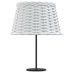 Acheter vidaXL Abat-jour Ø38x23 cm - Blanc