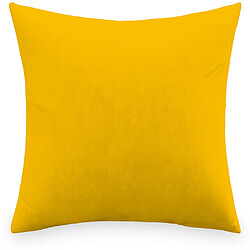 Iconik Interior Coussin Velours Mesmal Jaune Pâle
