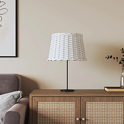 vidaXL Abat-jour Blanc