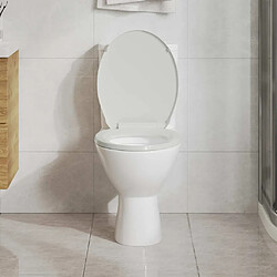 Avis vidaXL Ovale Blanc