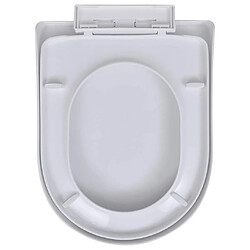 Acheter vidaXL Sièges de toilette 2 pcs Blanc