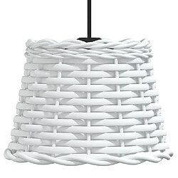 Acheter vidaXL Abat-jour plafond - Blanc Osier