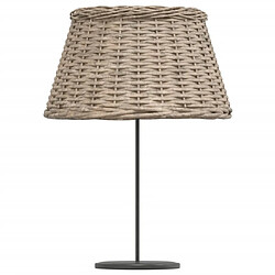 Acheter VidaXL Abat-jour Osier Marron