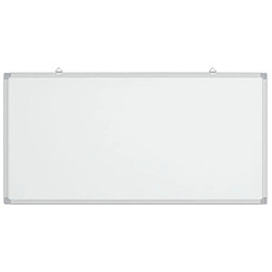 Avis vidaXL Tableau blanc magnétique 60x30 cm