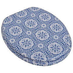 Helloshop26 Abattant de WC avec couvercle design porcelaine 02_0002887