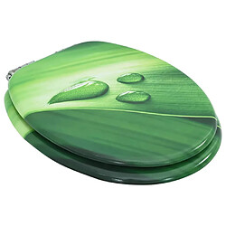 Avis vidaXL Vert Gouttes d'eau