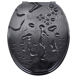 Acheter vidaXL Abattant WC Design Goutte d'eau