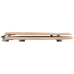 Acheter vidaXL Siège de toilette Design Bambou
