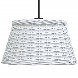 Acheter vidaXL Abat-jour - Blanc Ø50x30 cm