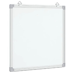 vidaXL Tableau Blanc Magnétique - 40x40 cm