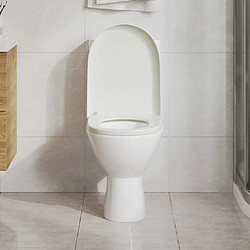 Avis VidaXL Siège Toilette Libération Rapide Carré