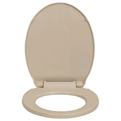 Helloshop26 Siège de toilette WC fermeture en douceur ovale rectangle