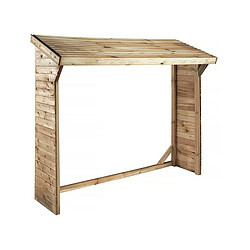 HABITAT ET JARDIN Abri bûches - 1.05 m² - 2 Stères