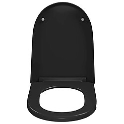 Acheter Vidaxl Abattant WC - Noir
