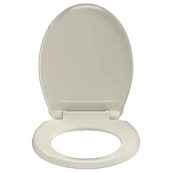 Acheter Vidaxl Siège de toilette Abricot