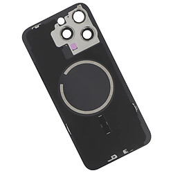 AVIZAR Vitre Arrière pour iPhone 15 Pro Max - Gris