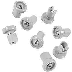 Arthur martin roulettes de panier supérieur lave-vaisselle - x8