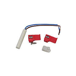 Whirlpool Sonde de température réfrigérateur Sonde de température pour réfrigérateur - Capteur NTC de remplacement - Compatible Whirlpool - Réf. 481213428075