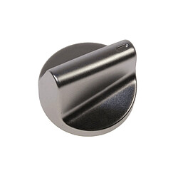 Scholtes bouton de brûleur gaz pour table de cuisson Bouton de commande pour table de cuisson gaz - axe 6 mm - matériau métal - compatible multi-marques