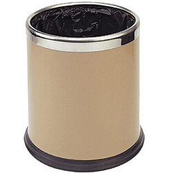 Probbax Corbeille à Papier Double Paroi 10L