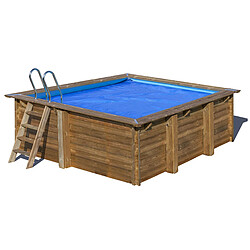 Gre Bâche à Bulles Piscine Carrée