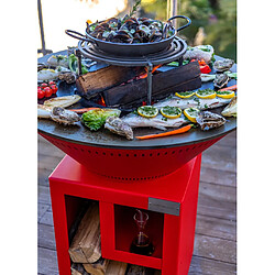 Avis Grill Chic Classique Ø103 cm Alu Rouge