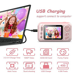Avis Yonis Appareil Photo Enfant HD 2.4 Pouces 1080P