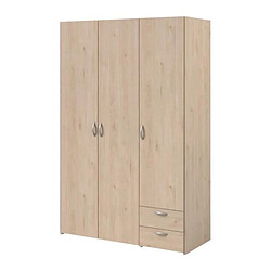 Avis But Armoire Daily 3 portes 2 tiroirs - Chêne