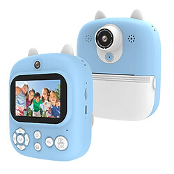 Yonis Appareil Photo Enfant Instantané Haute Définition Appareil photo enfant - Impression instantanée - 1200W pixels - Vidéo 1080P