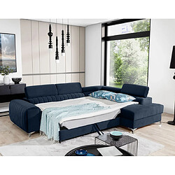 BestMobilier Canapé Talisay - Bleu marine