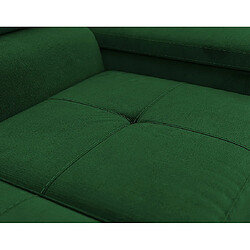 Acheter Bestmobilier Canapé Pablo - Vert velours