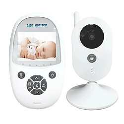 Babyphone Camera Vision Nocturne Intercom Musique Écran LCD Température Noir YONIS