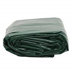Avis vidaXL Bâche vert 6x8 m 650 g/m²