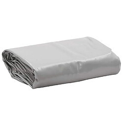 vidaXL Bâche PVC 5x7 m - Gris